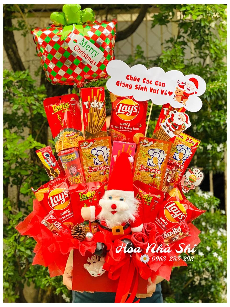 Hoa Bánh Kẹo Sinh Nhật - Giáng Sinh - 415