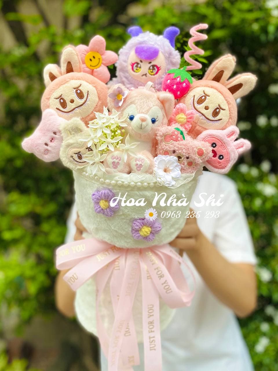 Bó Hoa Gấu Bông Mix - 452
